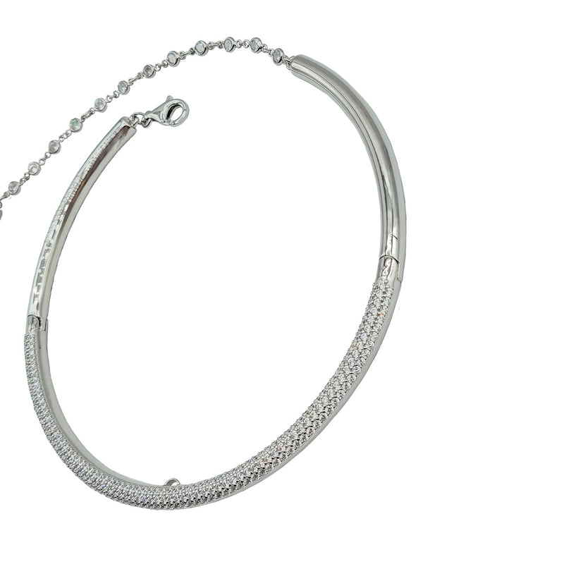 Silver Napoleon Choker